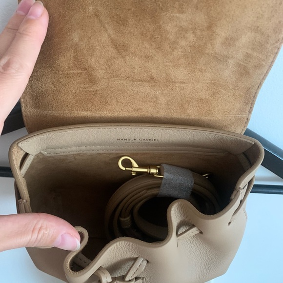 MANSUR GAVRIEL Mini Soft Lady Leather Bag - Picture 5 of 5